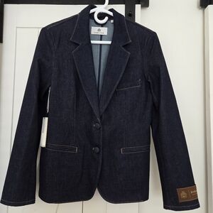 Aritzia Babaton Metric Denim Blazer (S)